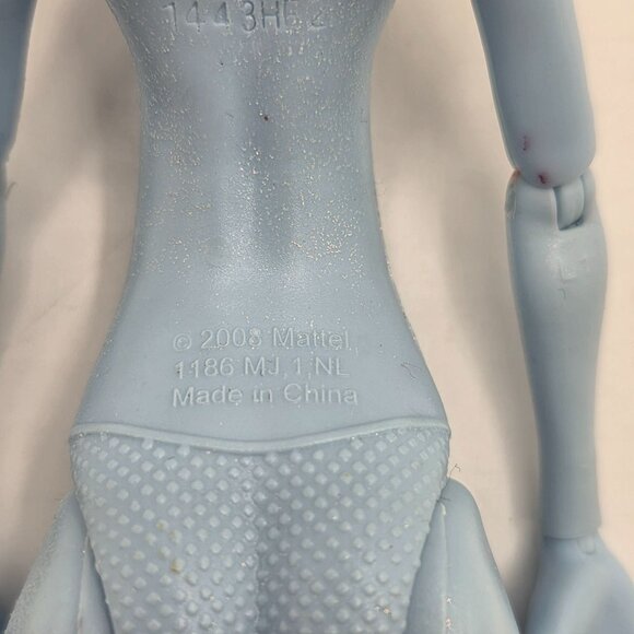 Monster High Abbey Bominable Doll 2008 Mattel Blue Skin Articulated - Picture 3 of 7